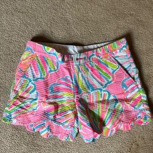 LILLY PULITZER Buttercup Shorts size 00